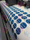 Stickers - Adhesivo troquelado 5x5cm Cantidad 140 unidades $5000 - Oink Publicidad